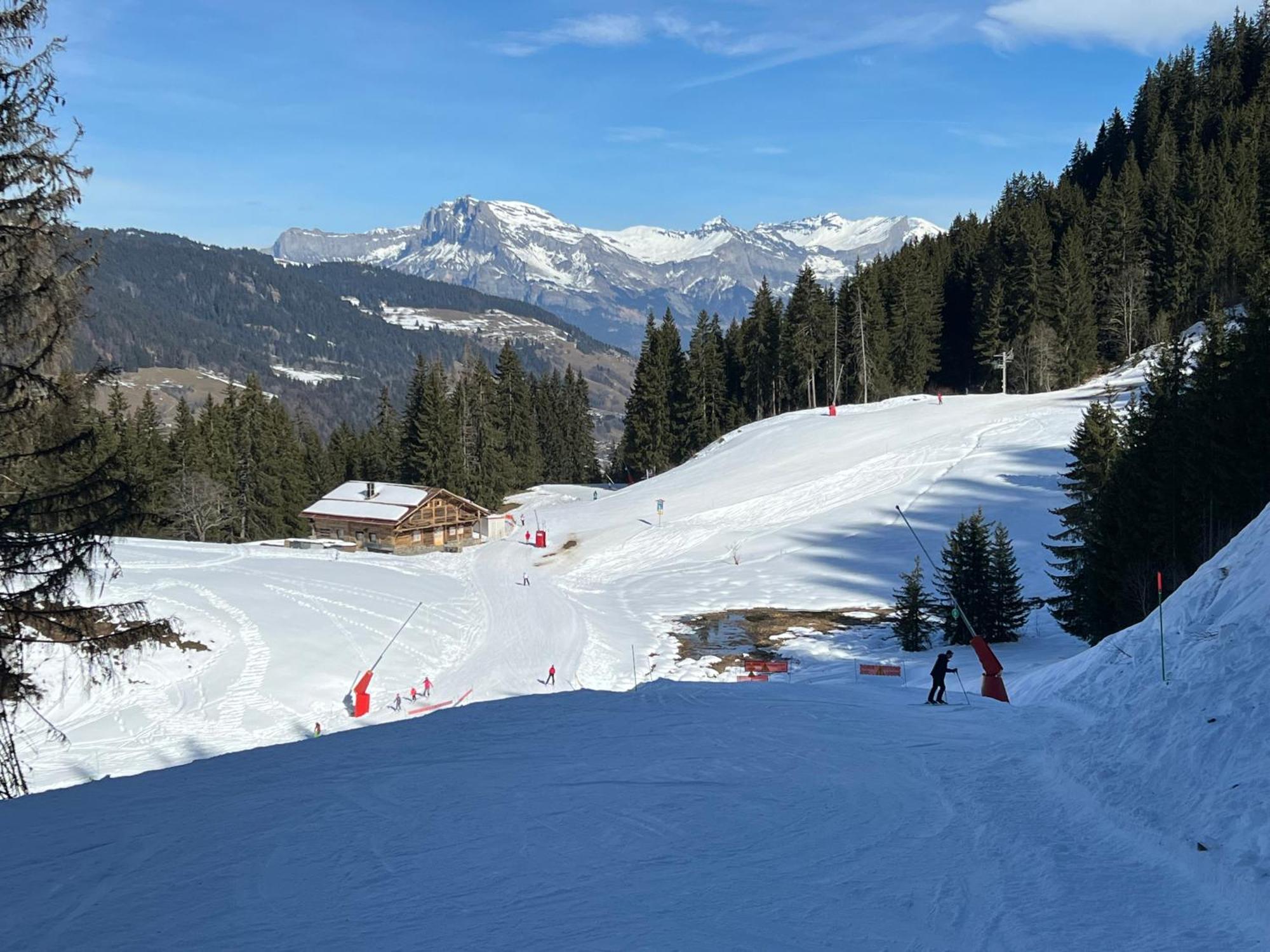 Ferienwohnung Praz Sur Arly - Proche Des Pistes Et De Megeve Exterior foto