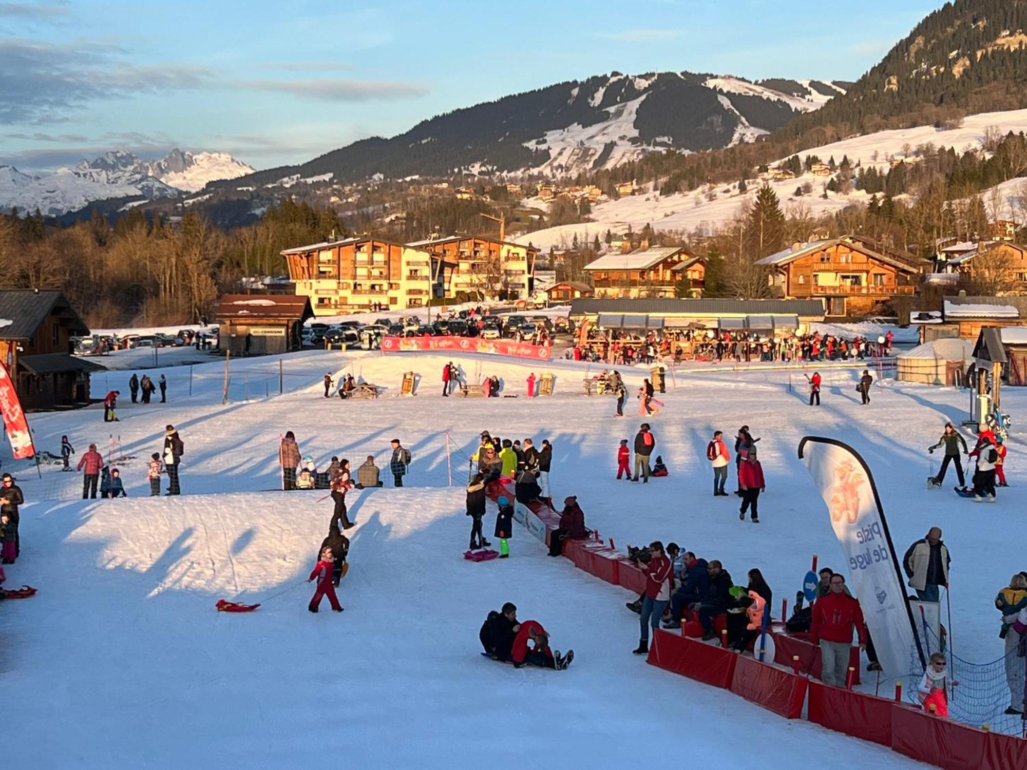 Ferienwohnung Praz Sur Arly - Proche Des Pistes Et De Megeve Exterior foto